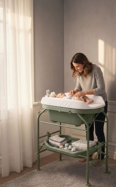 PREBAĽOVACIA KOMODA, 81/108/51 cm My Baby Lou - Izby pre bábätká, Online Only