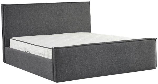 ČALÚNENÁ POSTEĽ, 180/200 cm, sivá Livetastic - Online Only spálne, Online Only