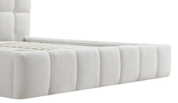 ČALÚNENÁ POSTEĽ, 140/200 cm, krémová Livetastic - Online Only spálne, Online Only
