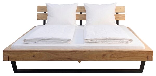 TRÁMOVÁ POSTEĽ, 200/200 cm, prírodná farba MID.YOU - Online Only spálne, Online Only