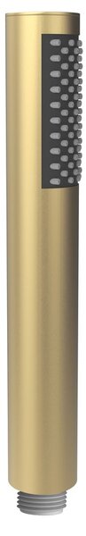 Sapho, mosadzná ručná sprchová hlavica, 185 mm, zlatá matná, DO219