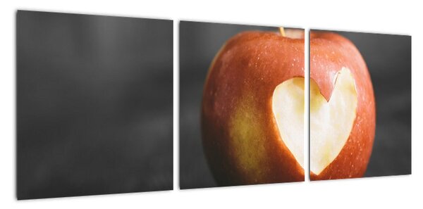 Obraz jablká (Obraz 90x30cm)