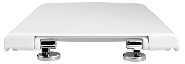 Isvea Isvea, SOLUZIONE WC sedátko, Soft Close, biela (Purity), 40S30700I