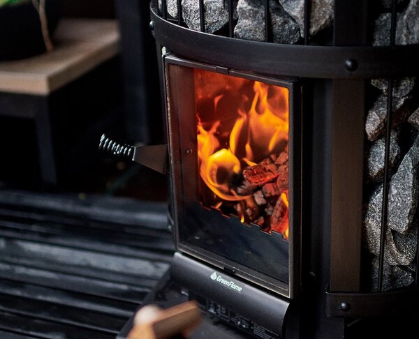 Harvia saunové kachle na drevo Legend 240 Green FLame