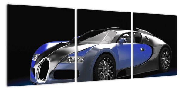 Športové auto, obrazy na stenu (Obraz 90x30cm)