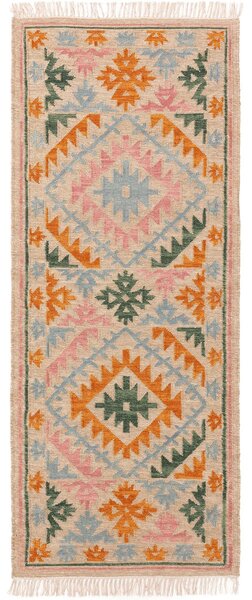 MOOD SELECTION Kelim Zohra Multicolour/Beige - koberec