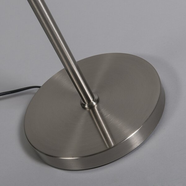 Moderná stojaca lampa biela okrúhla - VT 1