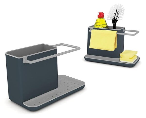 Sivý stojan na umývacie prostriedky Joseph Joseph Caddy Sink Tidy