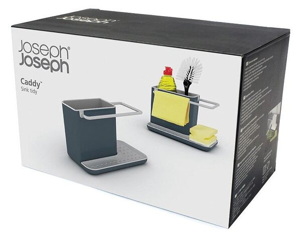 Sivý stojan na umývacie prostriedky Joseph Joseph Caddy Sink Tidy