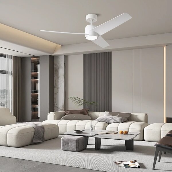 ZEVENTI - LED stropný ventilátor ORVIETO LED/18W/230V Wi-Fi Tuya biela + DO