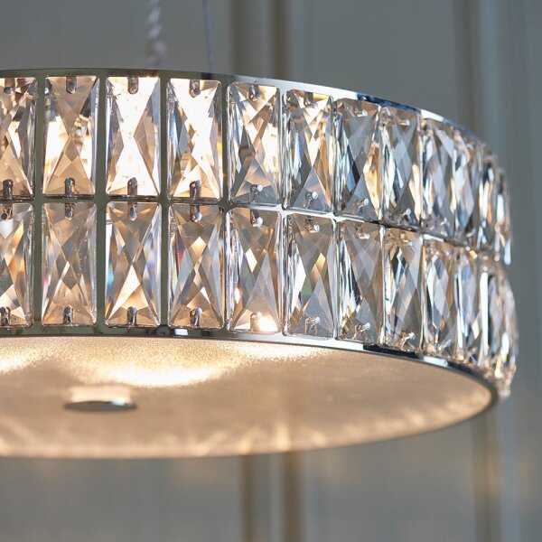 Endon 76513 - LED luster na lanku VERINA 5xLED/5W/230V lesklý chróm
