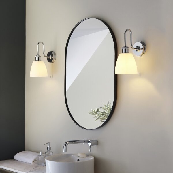 Endon 95506 -Kúpeľňové nástenné svietidlo PIPER 1xE27/10W/230V IP44 lesklý chróm