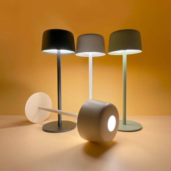 Zuma Line ETLED-658-BK - LED Stm. nabíj. lampa POCO LED/2W/1200 mAh IP44 čierna