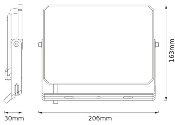 Osram - LED reflektor FLOODLIGHT LED/50W/230V 3000K IP65