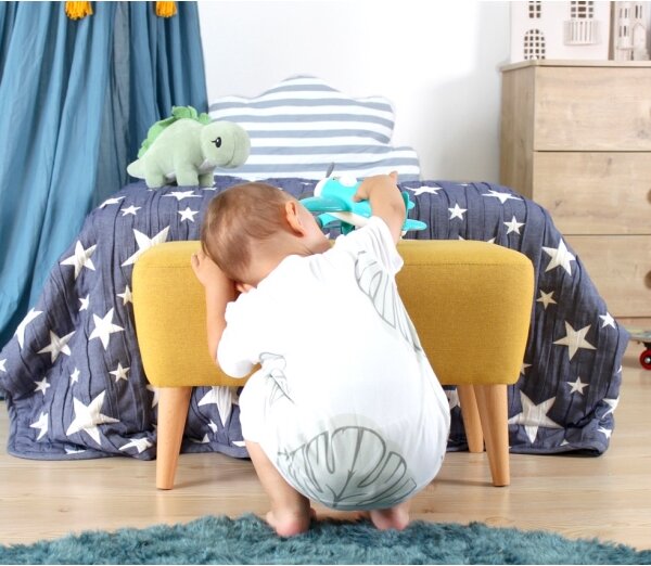 Taburet PIXI 32x61 cm žltý