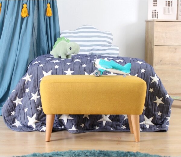 Taburet PIXI 32x61 cm žltý