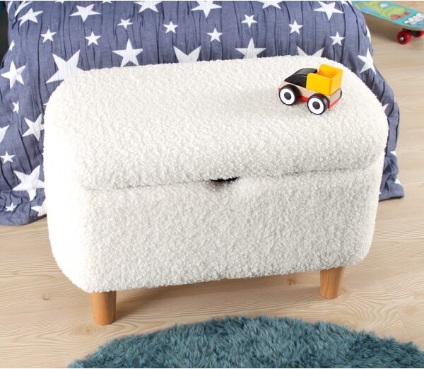Taburet PIXI 37x61 cm, biely
