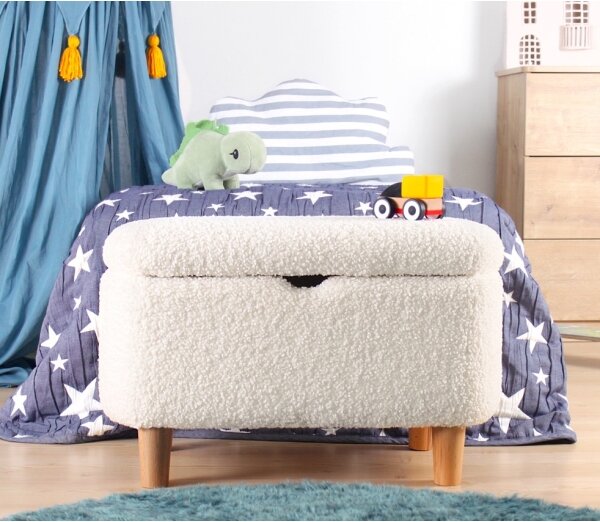 Taburet PIXI 37x61 cm, biely
