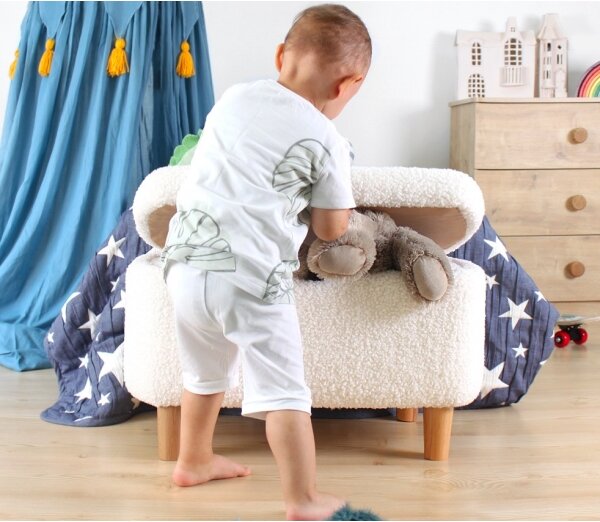 Taburet PIXI 37x61 cm, biely