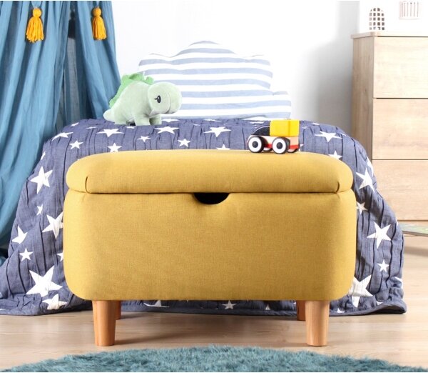Taburet PIXI 37x61 cm žltý