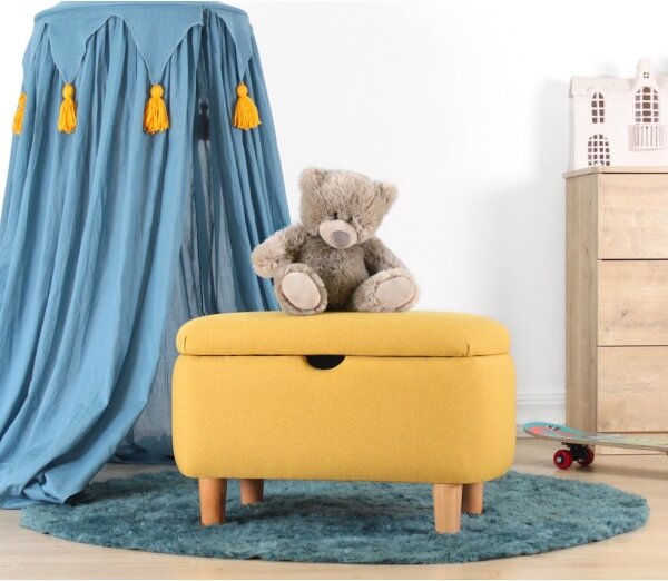 Taburet PIXI 37x61 cm žltý