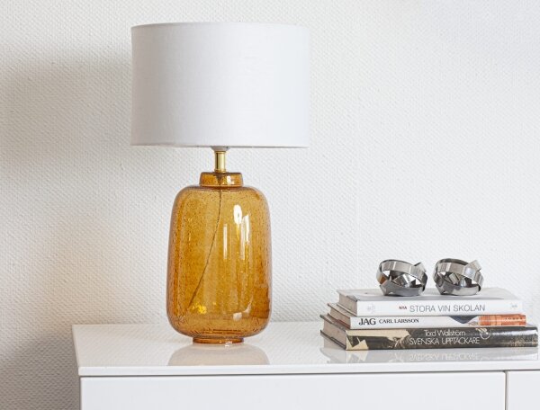 Cottex 8000110-5503 - Stolná lampa BLAKE 1xE27/8W/230V hnedá