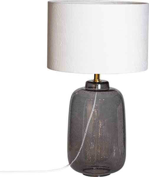 Cottex 8000110-4505 - Stolová lampa BLAKE 1xE27/8W/230V sivá