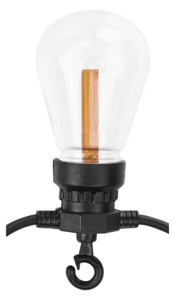 LED solárny dekoračný reťaz 10xLED/0,6W/1,2V 4,5m IP44 800 mAh