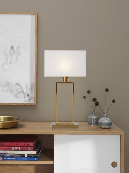 Cottex B2821BM - Stolná lampa KENSINGTON 1xE14/40W/230V zlatá