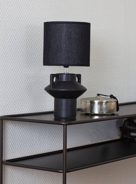 Cottex 8000140-4000 - Stolová lampa MATEO 1xE14/8W/230V čierna