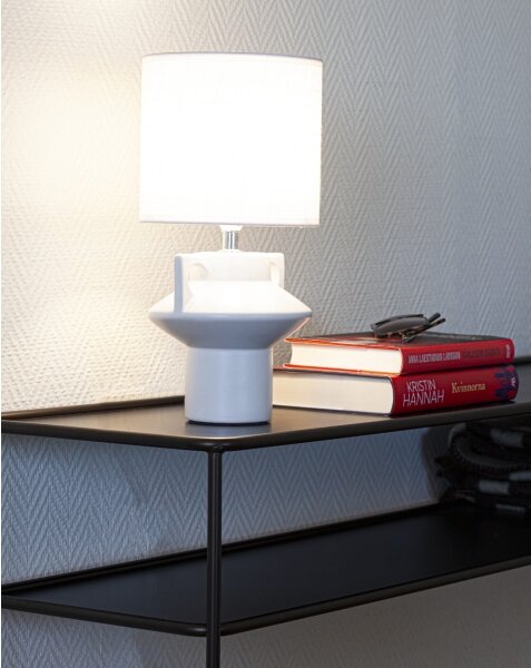 Cottex 8000140-5000 - Stolná lampa MATEO 1xE14/8W/230V biela