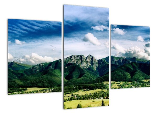 Horský výhľad - moderné obrazy (Obraz 90x60cm)
