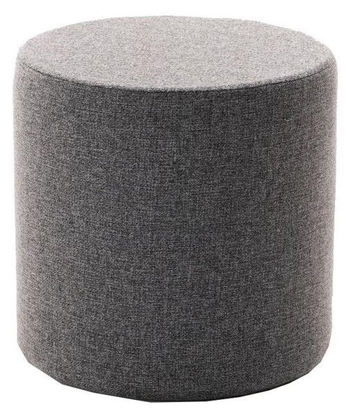 Taburet RONDO, priemer 40 cm, antracit