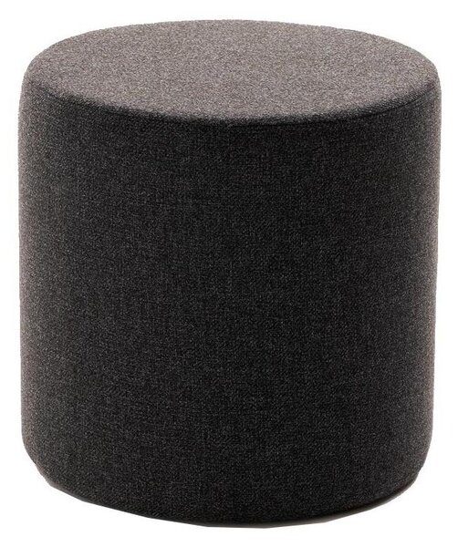 Taburet RONDO, priemer 40 cm, tmavohnedý
