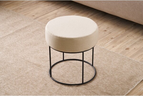 Taburet RELO pr. 40 cm krémový