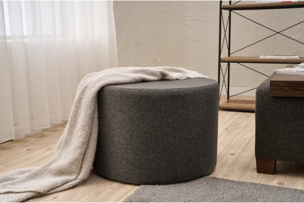 Taburet RABO priemer 58 cm antracitový