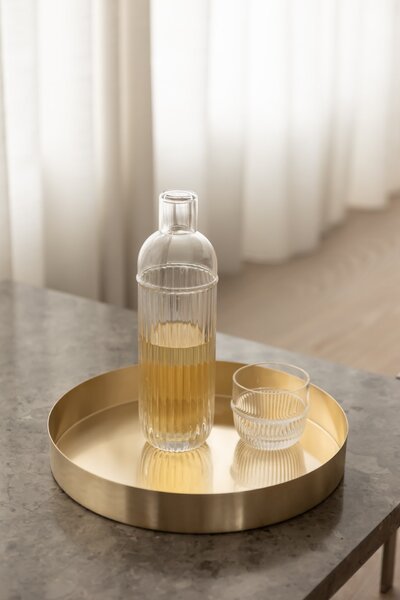 Karafa z krištáľového skla Bar Clear 900 ml