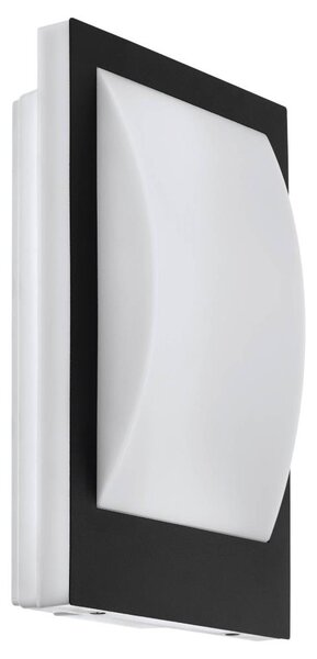 Eglo 79577 - Vonkajšie nástenné svietidlo FLAMMIGNANO 1xE27/9W/230V IP44 čierna