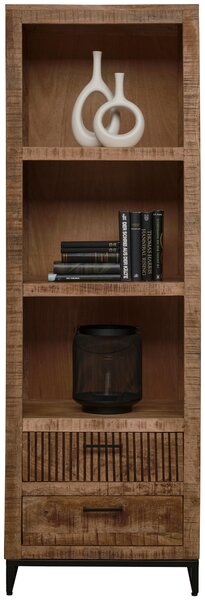 REGÁL, mangové drevo, 60/180/40 cm Carryhome - Obývacie zostavy