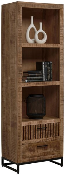 REGÁL, mangové drevo, 60/180/40 cm Carryhome - Obývacie zostavy