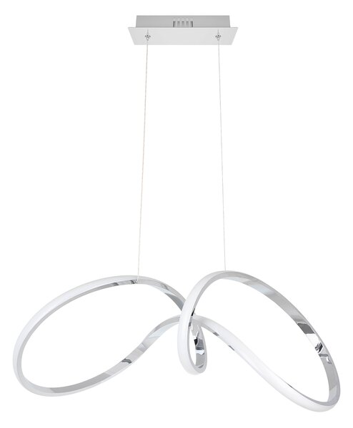 Závesné LED svietidlo Tesoro, 1x LED 48w, 4000k, ch