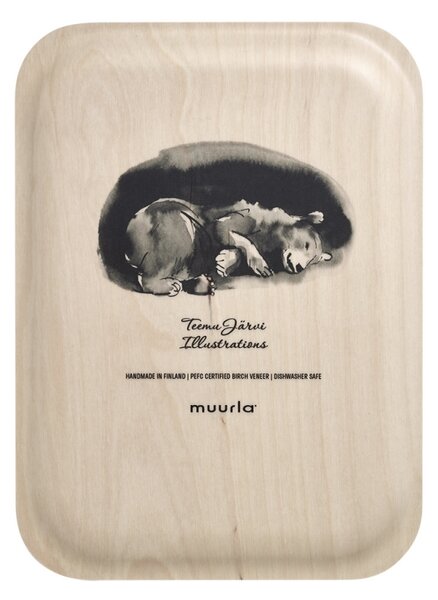 Muurla Podnos Bear 27x20cm