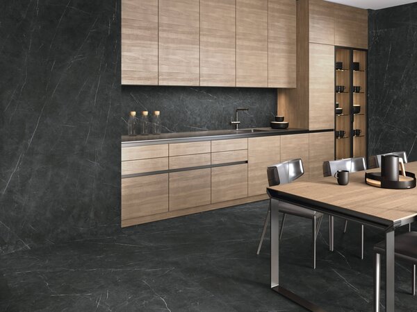 Tessino Black Natural 120x120 R