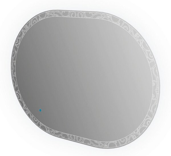 KÚPEĽŇOVÉ ZRKADLO, 100/75/3 cm Welnova - Kúpeľňové skrinky