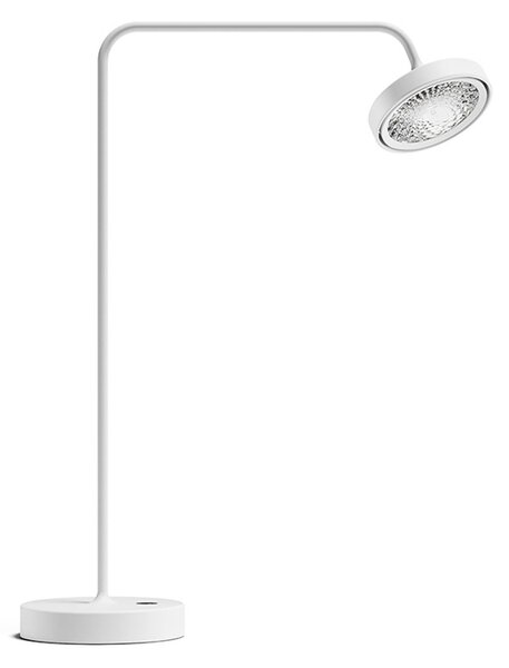Stolové Lampa Sigor, Nivo, stmievateľné, Biela, Obývacia izba, Hliník, Moderný