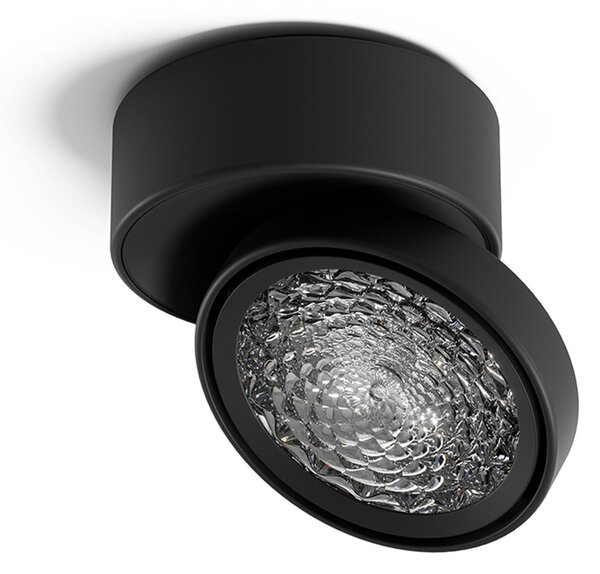 Stropné Lampa Sigor, Nivo, stmievateľné, Čierna, Obývacia izba, Hliník, Moderný