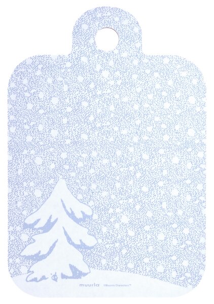Muurla Doska Moomin Let it snow 21x30cm