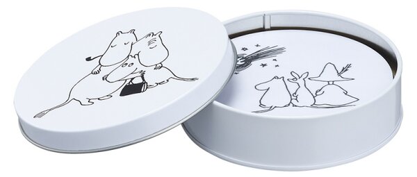 Muurla Set podtáciek Moomin, 4ks / 80. výročie