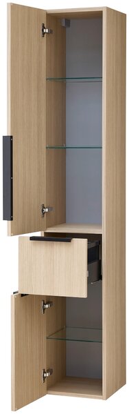 VYSOKÁ SKRINKA, farba duba, 30/168/33 cm Sadena - Kúpeľňové skrinky