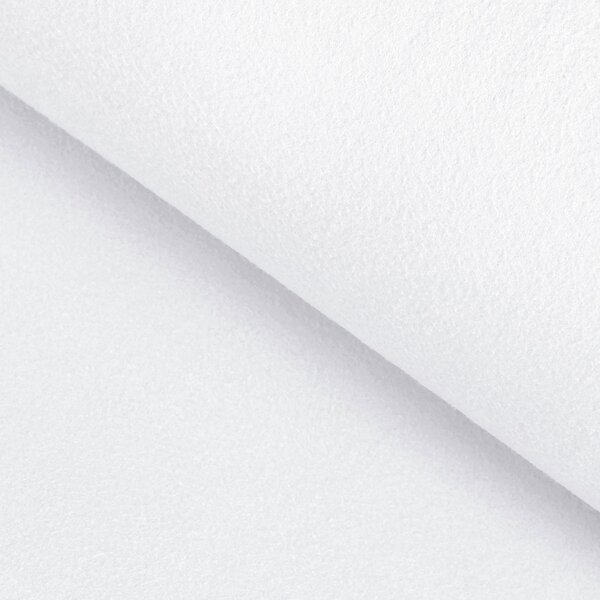 Polar fleece antipilling PF-001 Biely – metráž š. 140 cm